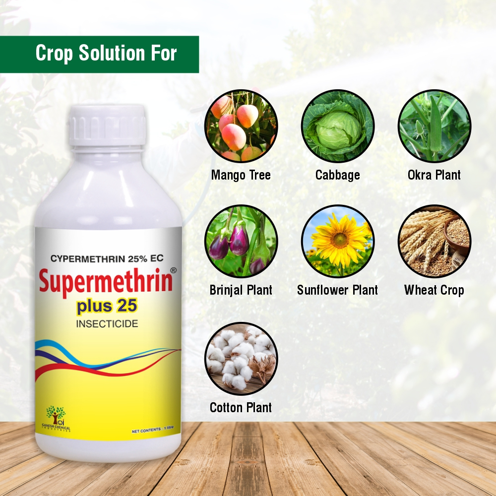 SUPERMETHRIN PLUS 25 Cypermethrin 25% EC
